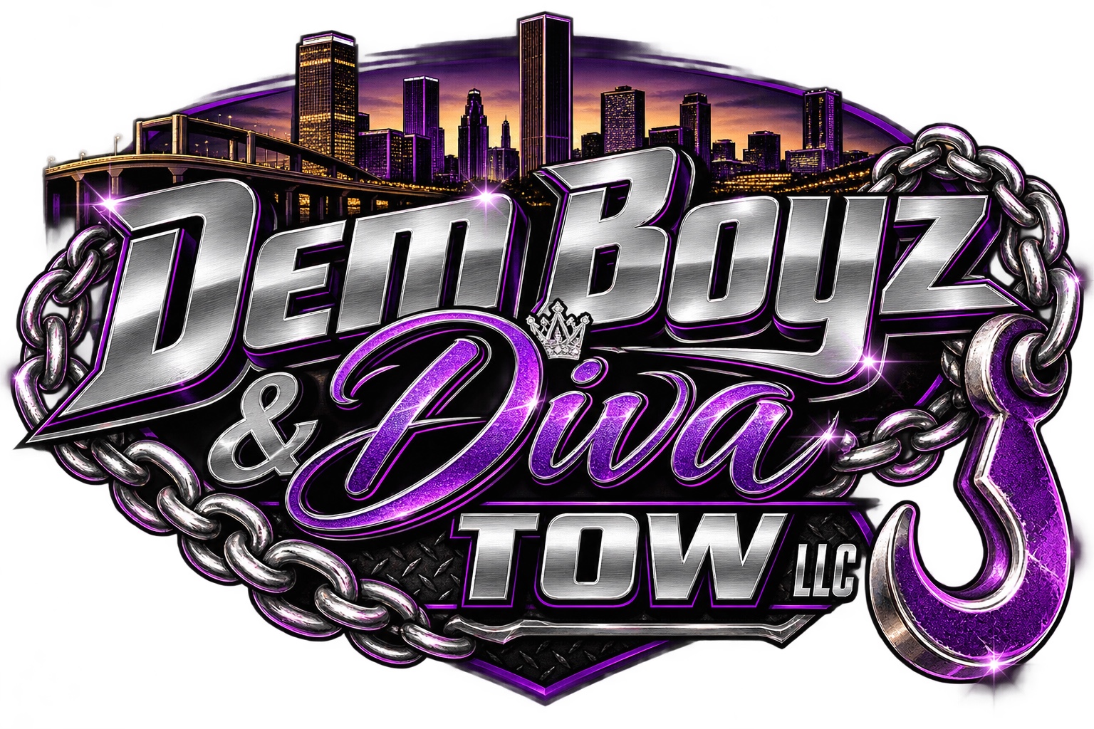 Dem Boyz and Diva Tow LLC logo